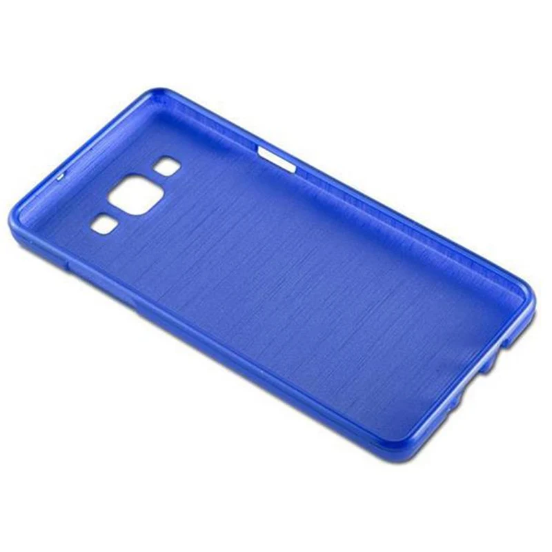 Cadorabo Hülle kompatibel mit Samsung Galaxy A5 2015 Schutzhülle aus flexiblem TPU Silikon im Brushed Design