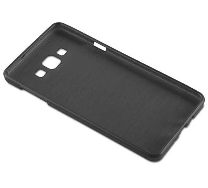 Cadorabo Hülle kompatibel mit Samsung Galaxy A7 2015 Schutzhülle aus flexiblem TPU Silikon im Brushed Design