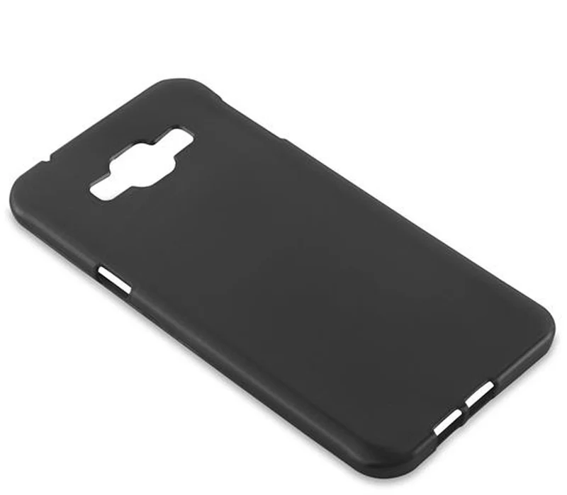 Cadorabo Hülle kompatibel mit Samsung Galaxy A8 2015 Schutzhülle aus flexiblem TPU Silikon im Brushed Design