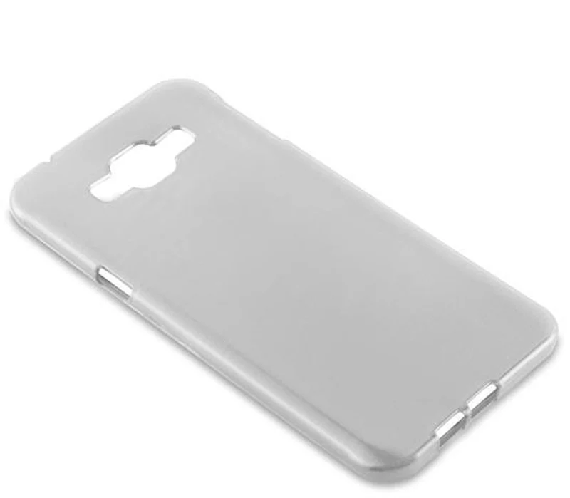 Cadorabo Hülle kompatibel mit Samsung Galaxy A8 2015 Schutzhülle aus flexiblem TPU Silikon im Brushed Design