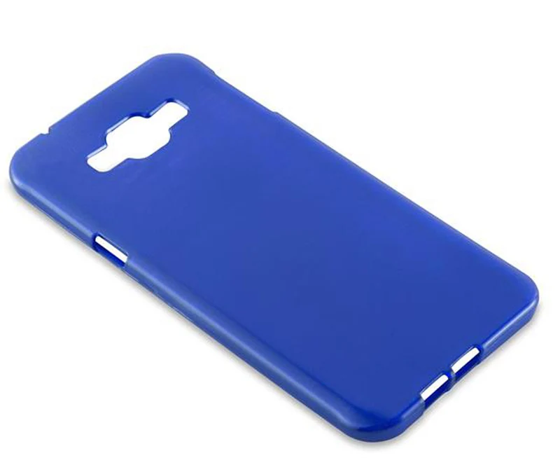 Cadorabo Hülle kompatibel mit Samsung Galaxy A8 2015 Schutzhülle aus flexiblem TPU Silikon im Brushed Design