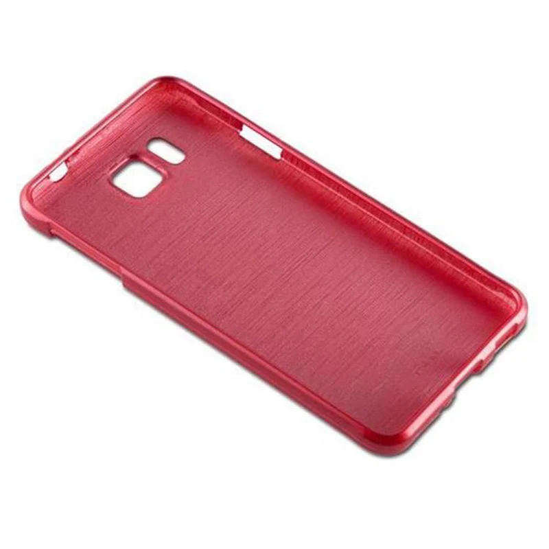 Cadorabo Hülle kompatibel mit Samsung Galaxy ALPHA Schutzhülle aus flexiblem TPU Silikon im Brushed Design