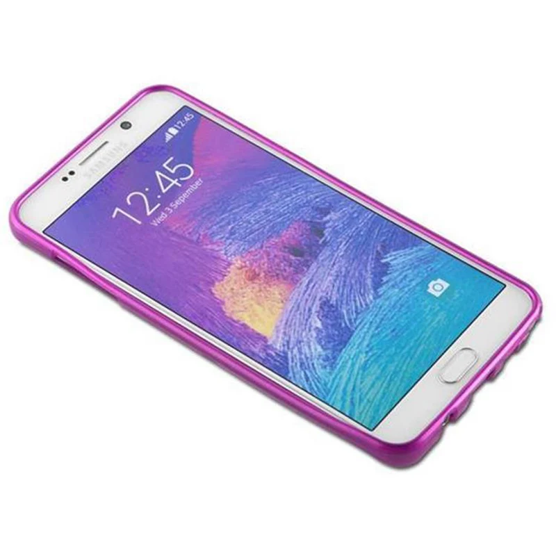 Cadorabo Hülle kompatibel mit Samsung Galaxy NOTE 5 Schutzhülle aus flexiblem TPU Silikon im Brushed Design