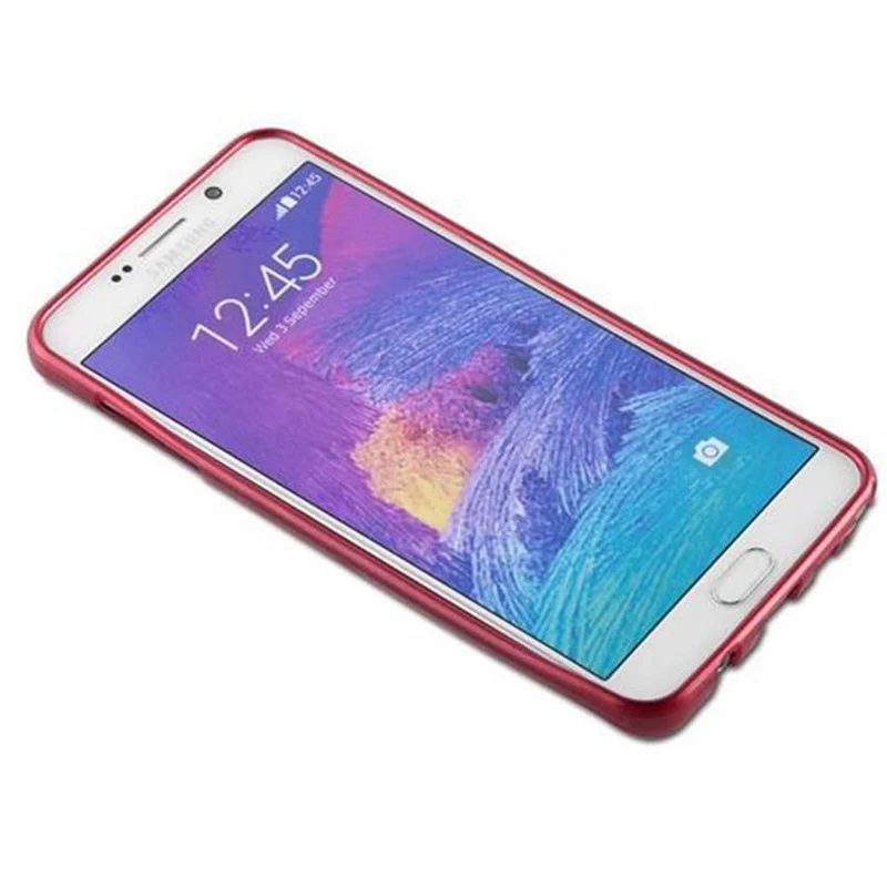 Cadorabo Hülle kompatibel mit Samsung Galaxy NOTE 5 Schutzhülle aus flexiblem TPU Silikon im Brushed Design