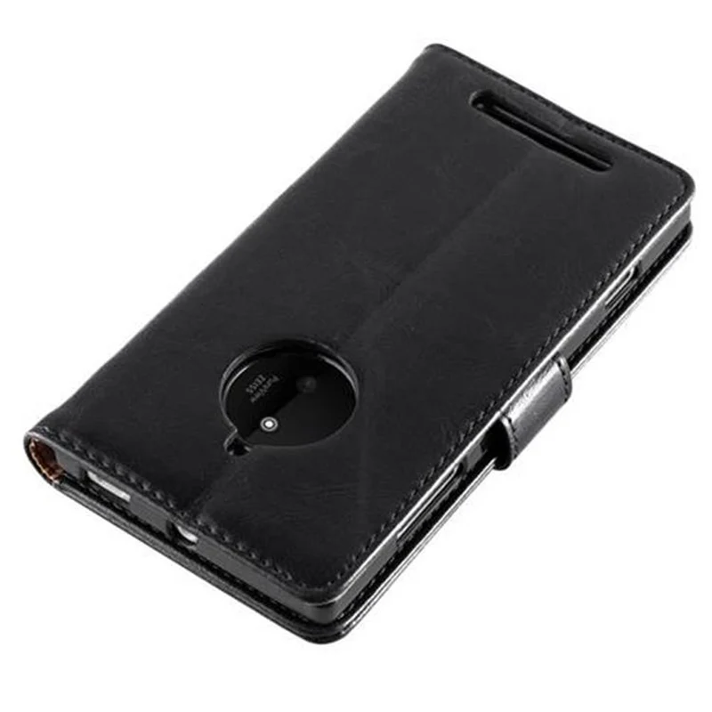 Cadorabo Hülle kompatibel mit Nokia Lumia 830 Schutzhülle mit Magnetverschluss, Standfunktion und Kartenfach