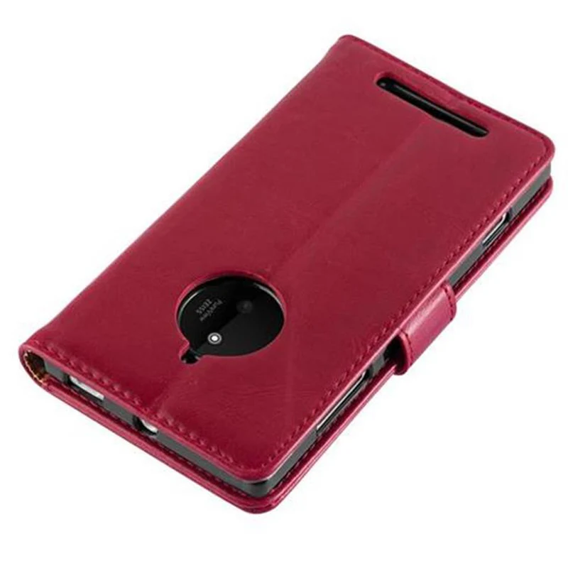 Cadorabo Hülle kompatibel mit Nokia Lumia 830 Schutzhülle mit Magnetverschluss, Standfunktion und Kartenfach