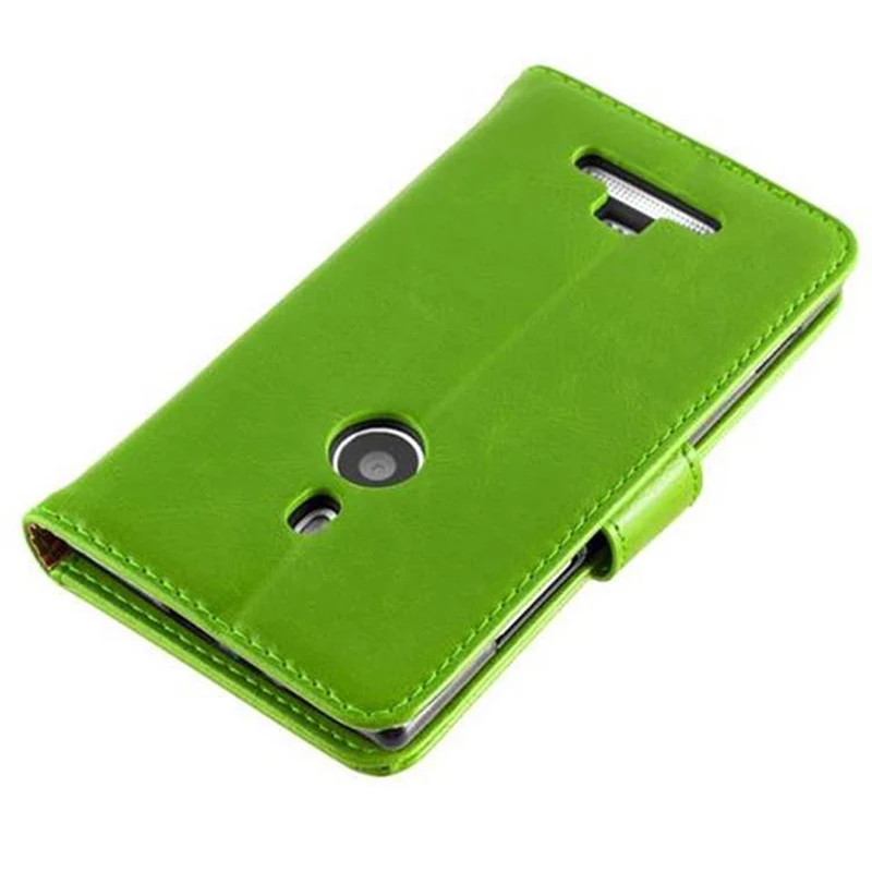 Cadorabo Hülle kompatibel mit Nokia Lumia 925 Schutzhülle mit Magnetverschluss, Standfunktion und Kartenfach
