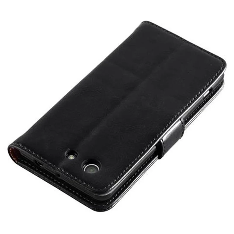 Cadorabo Hülle kompatibel mit Sony Xperia Z3 COMPACT Schutzhülle mit Magnetverschluss, Standfunktion und Kartenfach