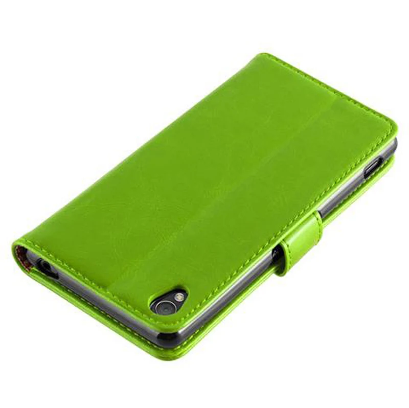Cadorabo Hülle kompatibel mit Sony Xperia Z3 Schutzhülle mit Magnetverschluss, Standfunktion und Kartenfach