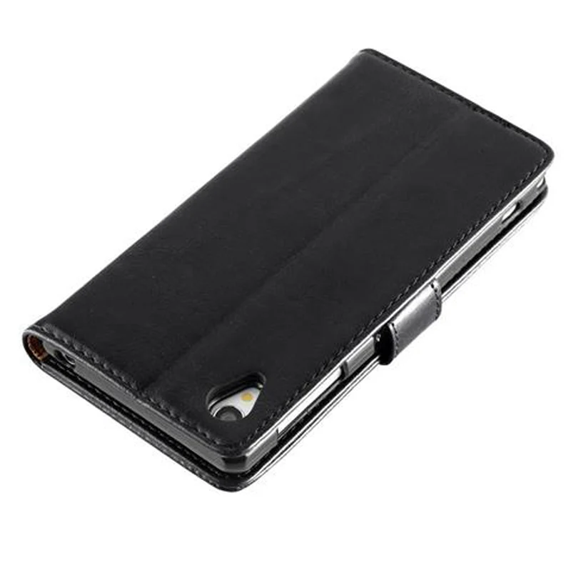 Cadorabo Hülle kompatibel mit Sony Xperia Z1 Schutzhülle mit Magnetverschluss, Standfunktion und Kartenfach