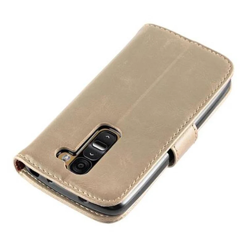 Cadorabo Hülle kompatibel mit LG G2 MINI Schutzhülle mit Magnetverschluss, Standfunktion und Kartenfach