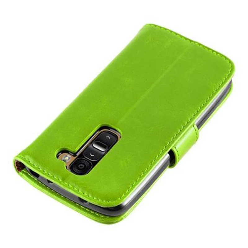 Cadorabo Hülle kompatibel mit LG G2 MINI Schutzhülle mit Magnetverschluss, Standfunktion und Kartenfach