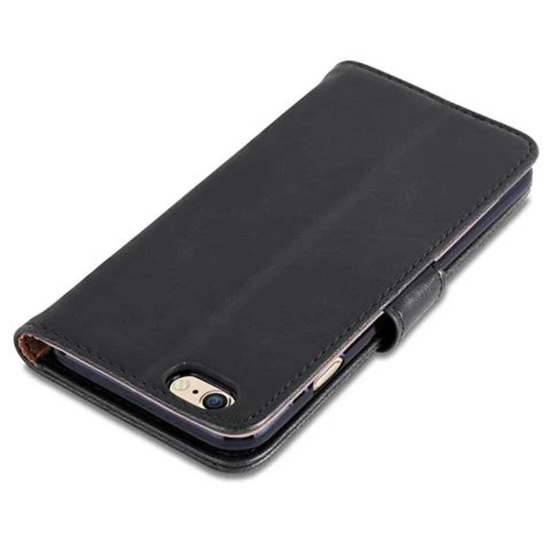 Cadorabo Hülle kompatibel mit Apple iPhone 6 / 6S Schutzhülle mit Magnetverschluss, Standfunktion und Kartenfach