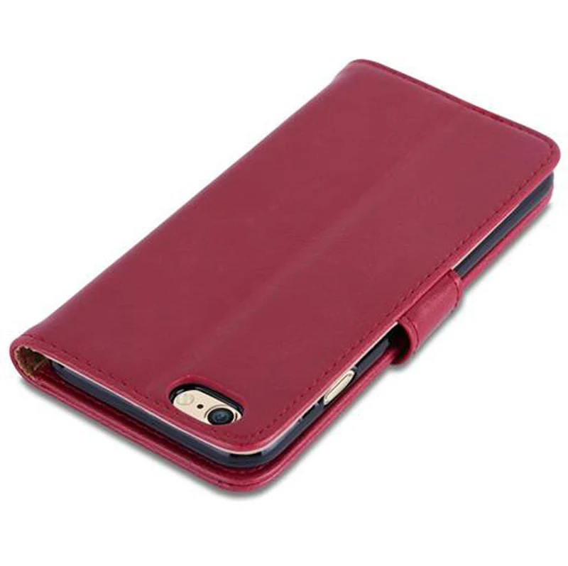 Cadorabo Hülle kompatibel mit Apple iPhone 6 / 6S Schutzhülle mit Magnetverschluss, Standfunktion und Kartenfach