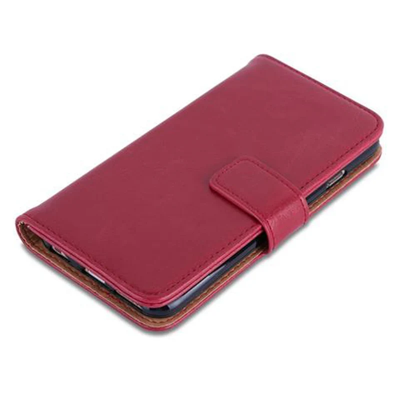 Cadorabo Hülle kompatibel mit Apple iPhone 6 / 6S Schutzhülle mit Magnetverschluss, Standfunktion und Kartenfach
