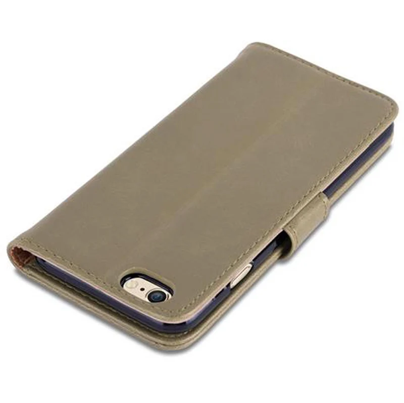 Cadorabo Hülle kompatibel mit Apple iPhone 6 / 6S Schutzhülle mit Magnetverschluss, Standfunktion und Kartenfach