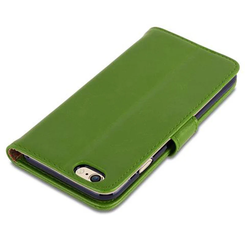 Cadorabo Hülle kompatibel mit Apple iPhone 6 / 6S Schutzhülle mit Magnetverschluss, Standfunktion und Kartenfach