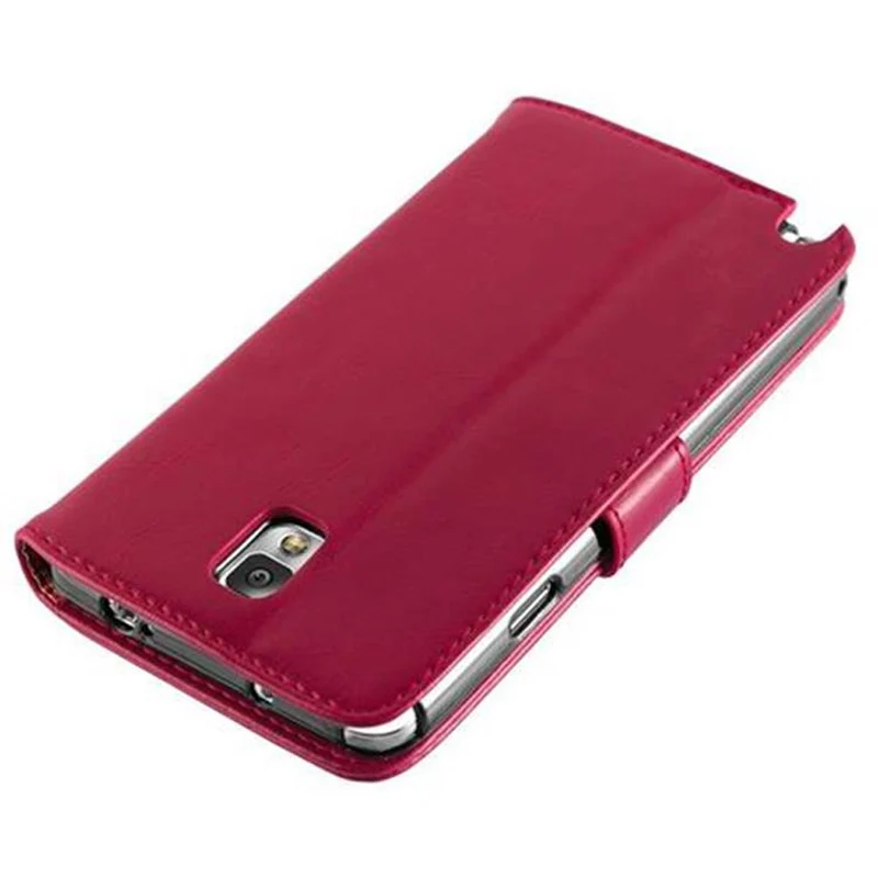 Cadorabo Hülle kompatibel mit Samsung Galaxy NOTE 3 Schutzhülle mit Magnetverschluss, Standfunktion und Kartenfach