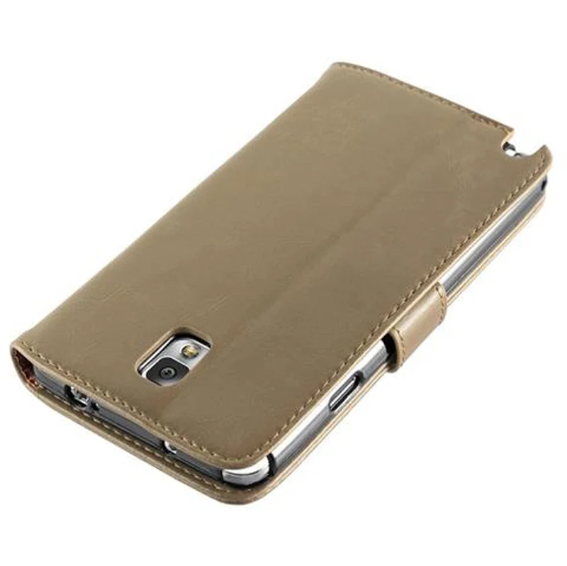 Cadorabo Hülle kompatibel mit Samsung Galaxy NOTE 3 Schutzhülle mit Magnetverschluss, Standfunktion und Kartenfach