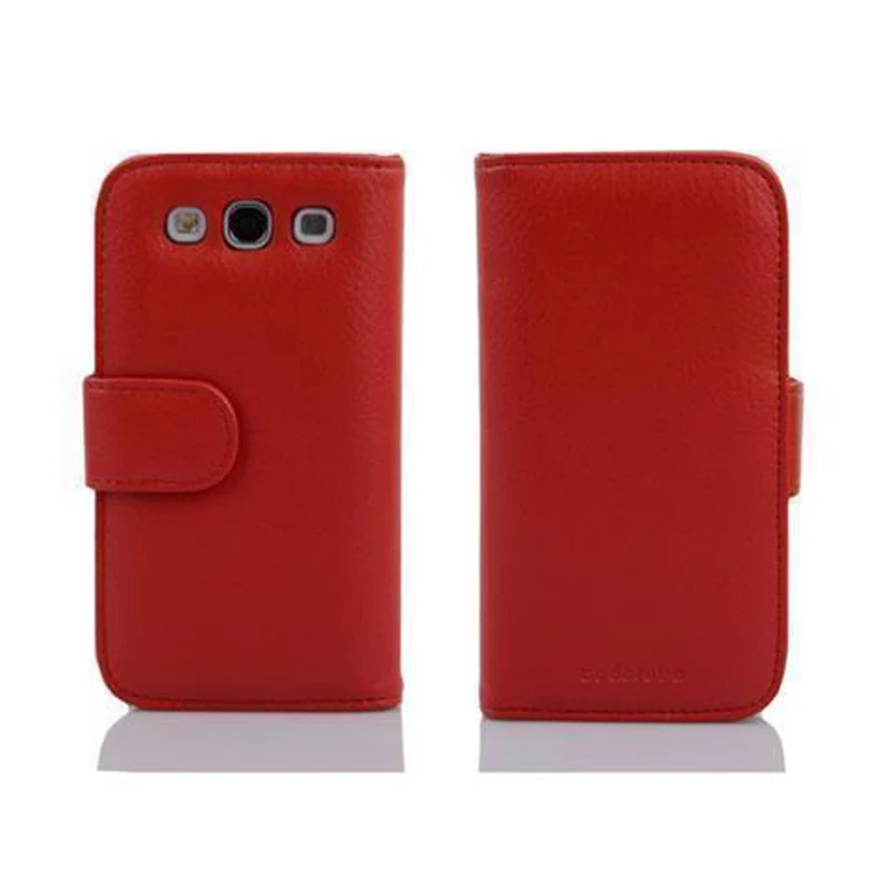 Cadorabo Hülle kompatibel mit Huawei ASCEND G510 / G520 / G525 Schutzhülle aus strukturiertem Kunstleder und Kartenfach
