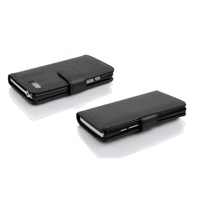 Cadorabo Hülle kompatibel mit HTC Desire 600 Schutzhülle aus strukturiertem Kunstleder und Kartenfach