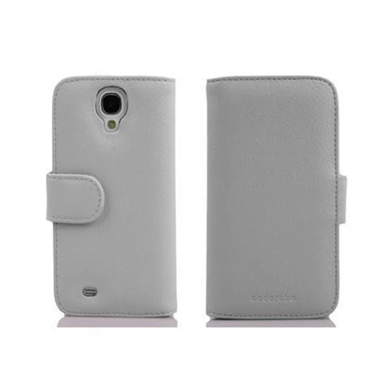 Cadorabo Hülle kompatibel mit Samsung Galaxy S4 MINI Schutzhülle aus strukturiertem Kunstleder und Kartenfach
