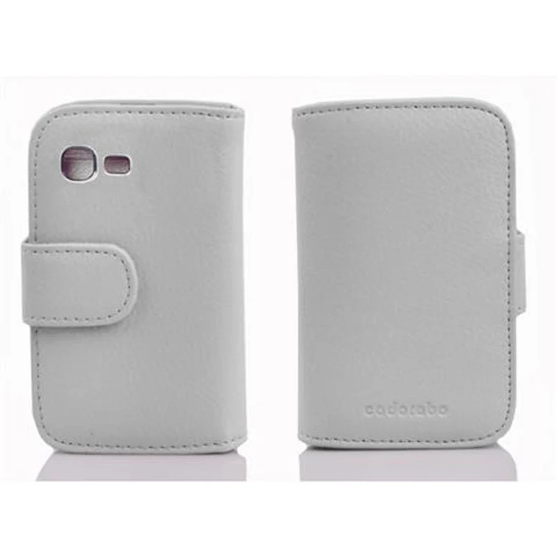 Cadorabo Hülle kompatibel mit Samsung Galaxy POCKET NEO Schutzhülle aus strukturiertem Kunstleder und Kartenfach