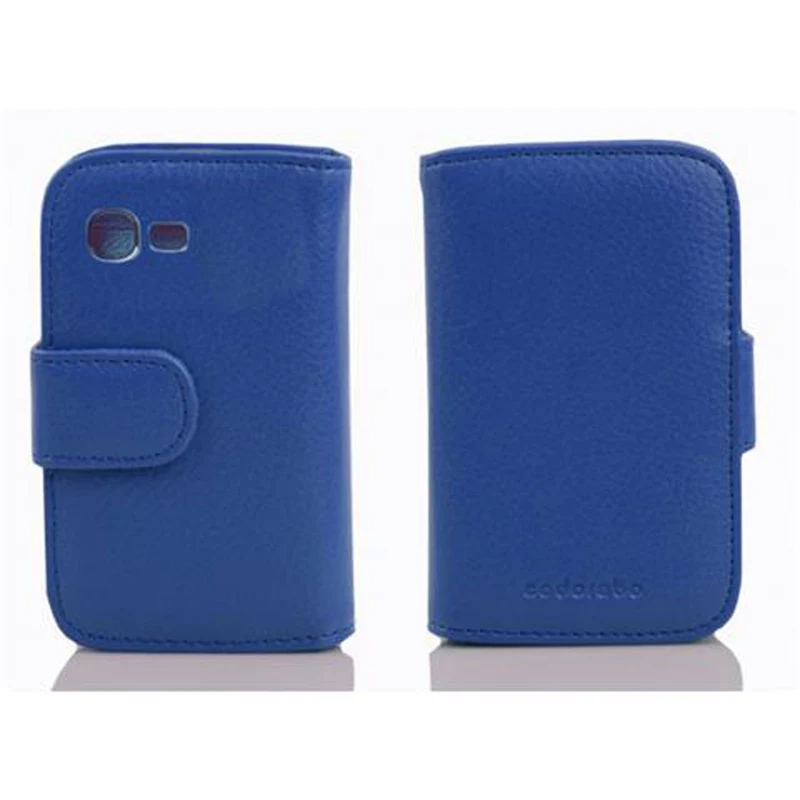 Cadorabo Hülle kompatibel mit Samsung Galaxy POCKET NEO Schutzhülle aus strukturiertem Kunstleder und Kartenfach