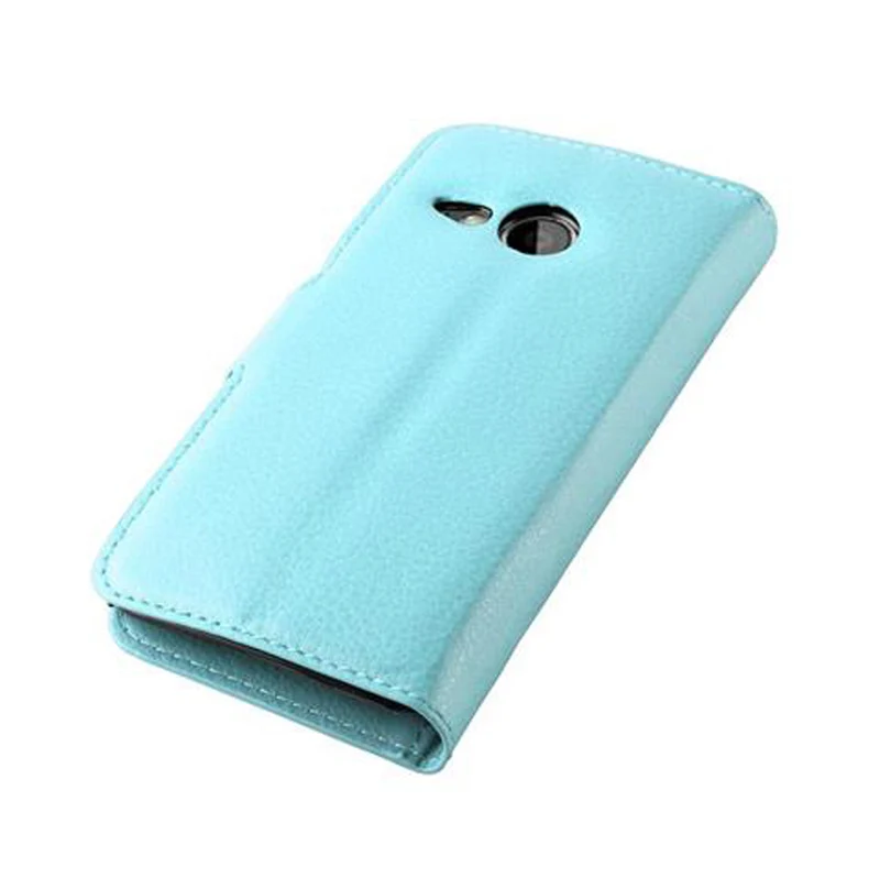 Cadorabo Hülle kompatibel mit HTC ONE M8 MINI Schutzhülle mit Magnetverschluss, Standfunktion und Kartenfach