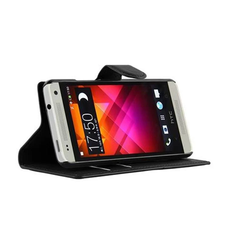 Cadorabo Hülle kompatibel mit HTC ONE M4 MINI Schutzhülle mit Magnetverschluss, Standfunktion und Kartenfach