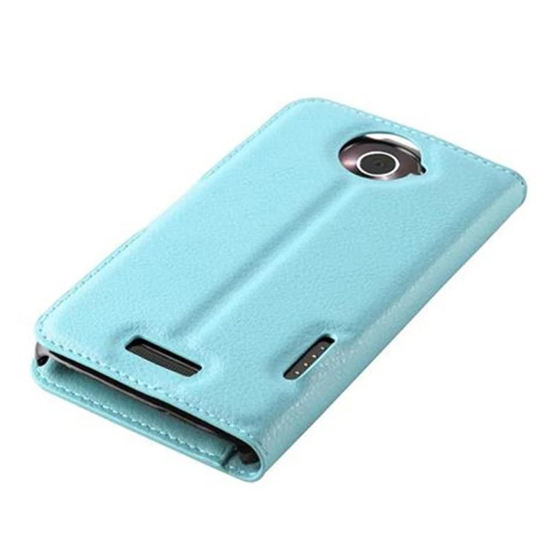 Cadorabo Hülle kompatibel mit HTC ONE X / X+ Schutzhülle mit Magnetverschluss, Standfunktion und Kartenfach