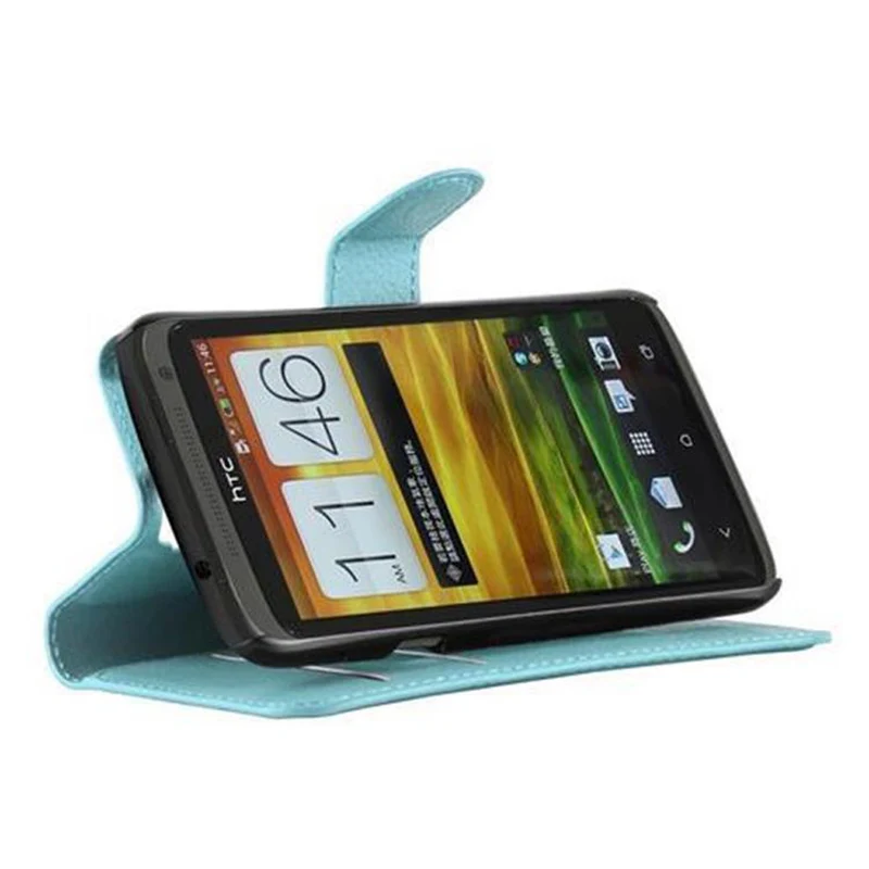 Cadorabo Hülle kompatibel mit HTC ONE X / X+ Schutzhülle mit Magnetverschluss, Standfunktion und Kartenfach