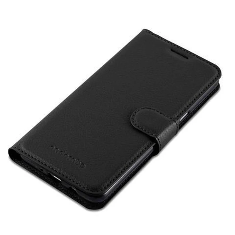 Cadorabo Hülle kompatibel mit Samsung Galaxy J7 2016 Schutzhülle mit Magnetverschluss, Standfunktion und Kartenfach
