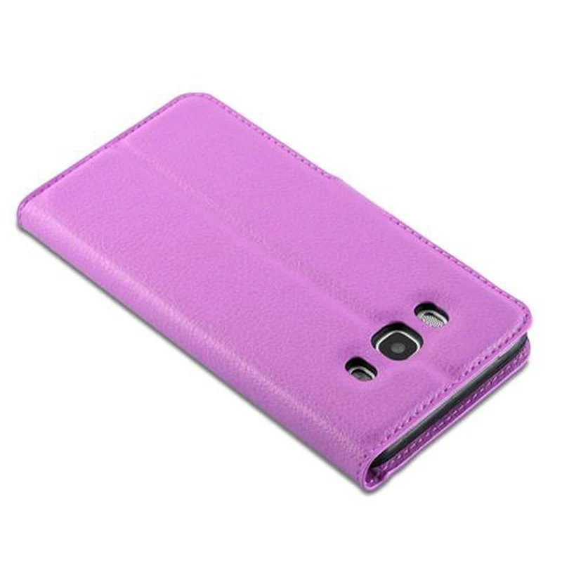 Cadorabo Hülle kompatibel mit Samsung Galaxy J5 2016 Schutzhülle mit Magnetverschluss, Standfunktion und Kartenfach
