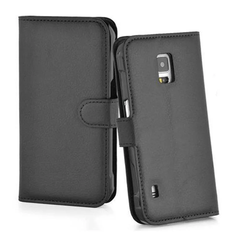 Cadorabo Hülle kompatibel mit Samsung Galaxy S5 ACTIVE Schutzhülle mit Magnetverschluss, Standfunktion und Kartenfach