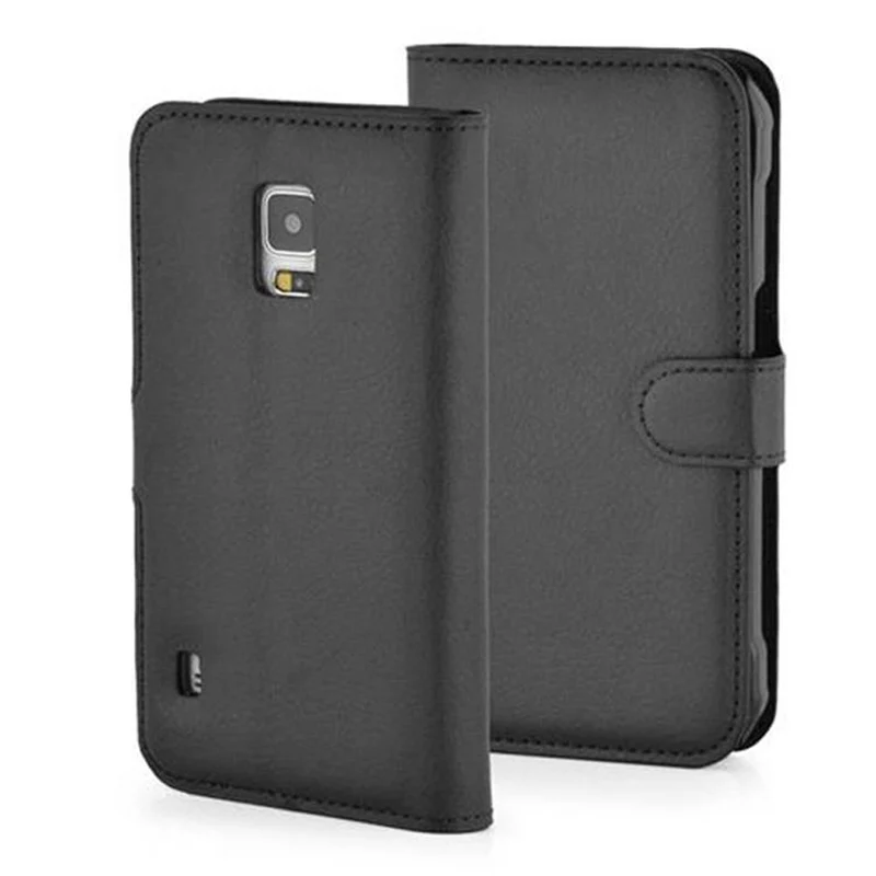 Cadorabo Hülle kompatibel mit Samsung Galaxy S5 ACTIVE Schutzhülle mit Magnetverschluss, Standfunktion und Kartenfach