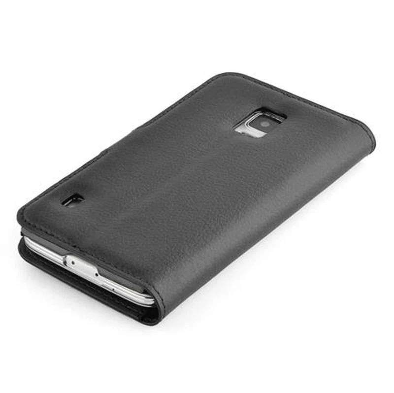 Cadorabo Hülle kompatibel mit Samsung Galaxy S5 ACTIVE Schutzhülle mit Magnetverschluss, Standfunktion und Kartenfach