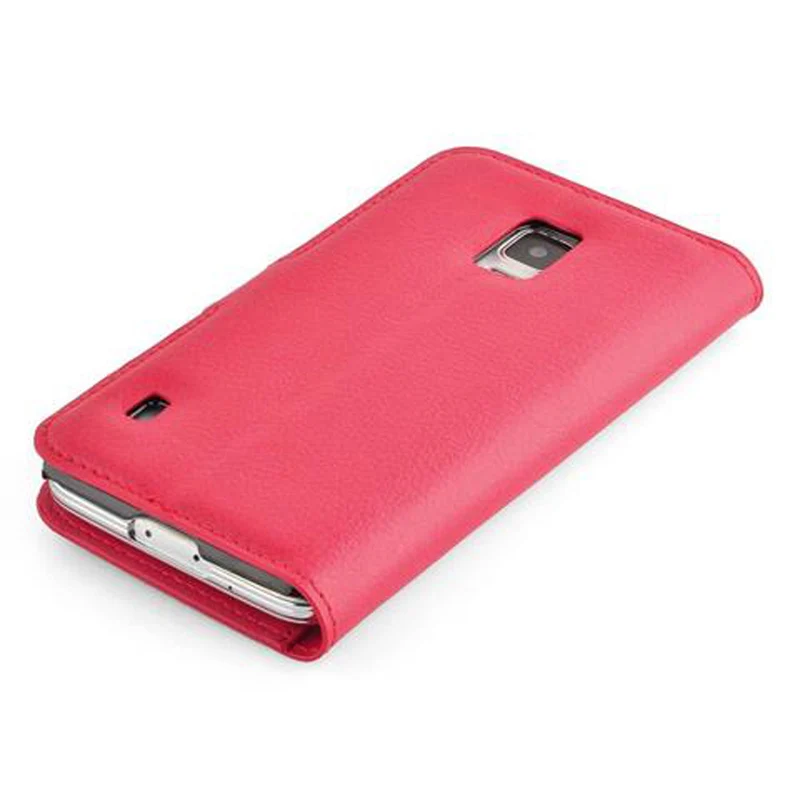 Cadorabo Hülle kompatibel mit Samsung Galaxy S5 ACTIVE Schutzhülle mit Magnetverschluss, Standfunktion und Kartenfach