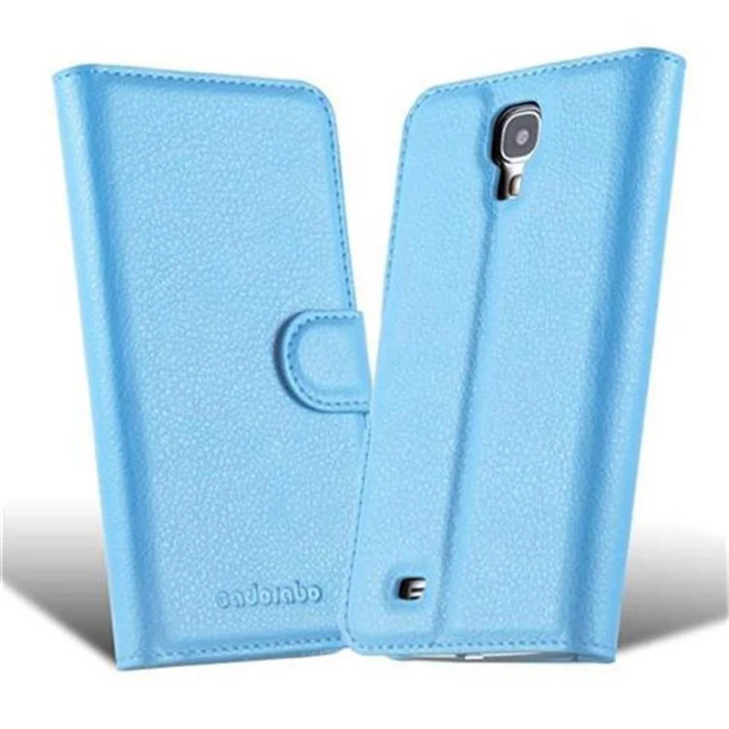 Cadorabo Hülle kompatibel mit Samsung Galaxy S4 Schutzhülle mit Magnetverschluss, Standfunktion und Kartenfach