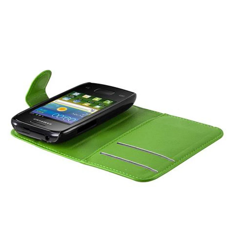 Cadorabo Hülle kompatibel mit Samsung Galaxy POCKET 2 Schutzhülle mit Magnetverschluss, Standfunktion und Kartenfach