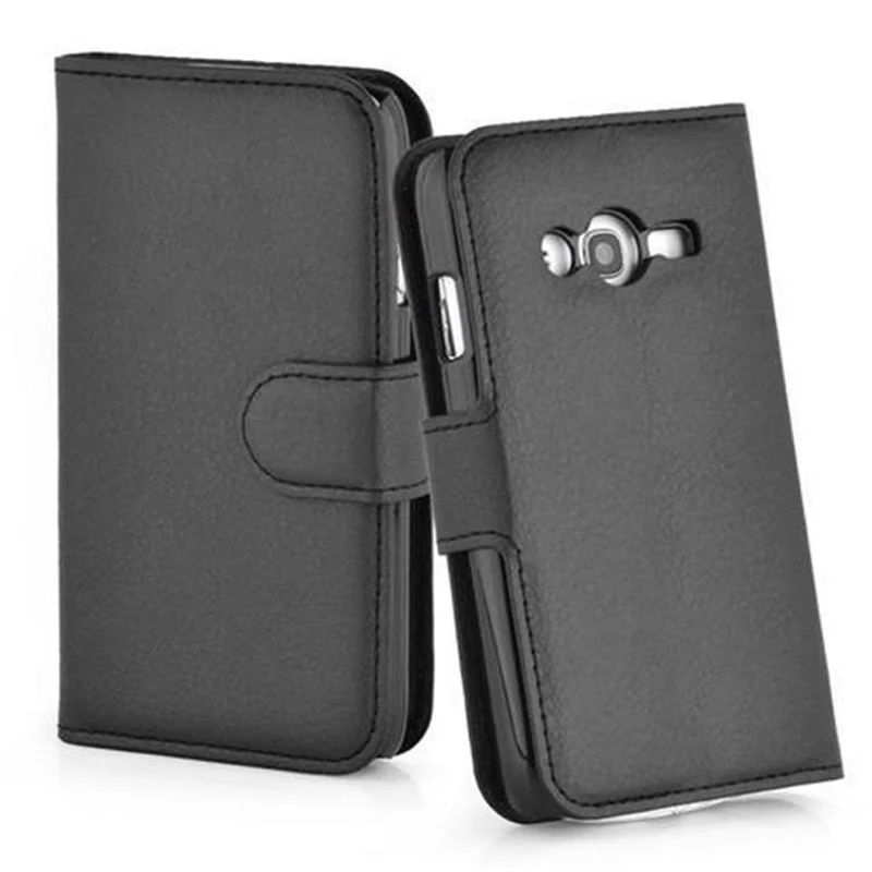 Cadorabo Hülle kompatibel mit Samsung Galaxy ACE 4 LITE Schutzhülle mit Magnetverschluss, Standfunktion und Kartenfach
