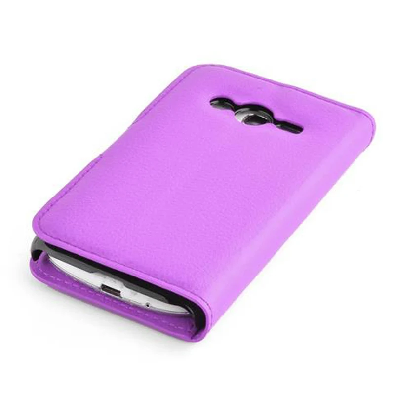Cadorabo Hülle kompatibel mit Samsung Galaxy ACE 4 LITE Schutzhülle mit Magnetverschluss, Standfunktion und Kartenfach
