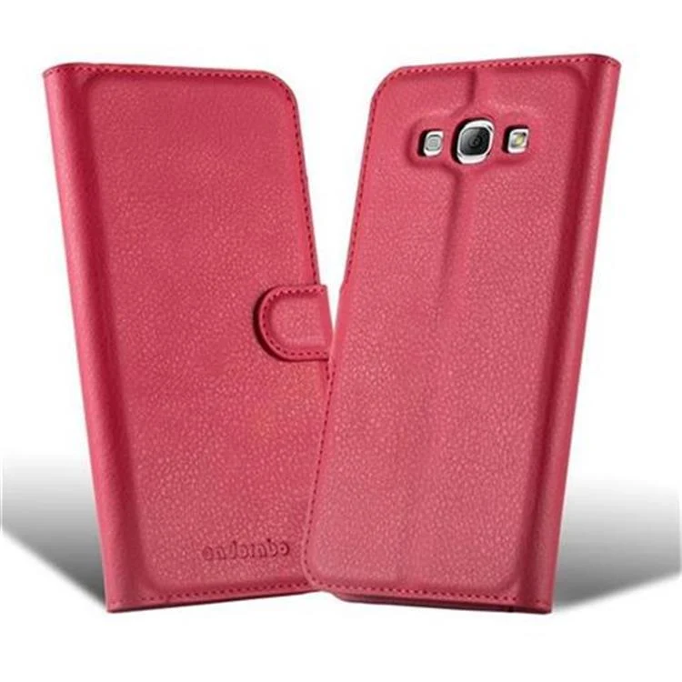 Cadorabo Hülle kompatibel mit Samsung Galaxy A8 2015 Schutzhülle mit Magnetverschluss, Standfunktion und Kartenfach