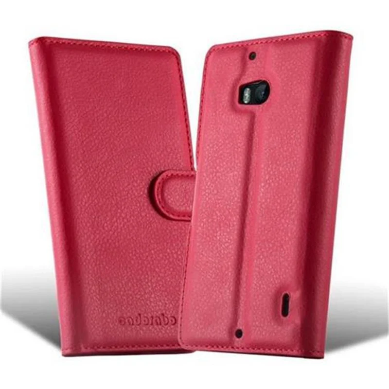 Cadorabo Hülle kompatibel mit Nokia Lumia 929 / 930 Schutzhülle mit Magnetverschluss, Standfunktion und Kartenfach