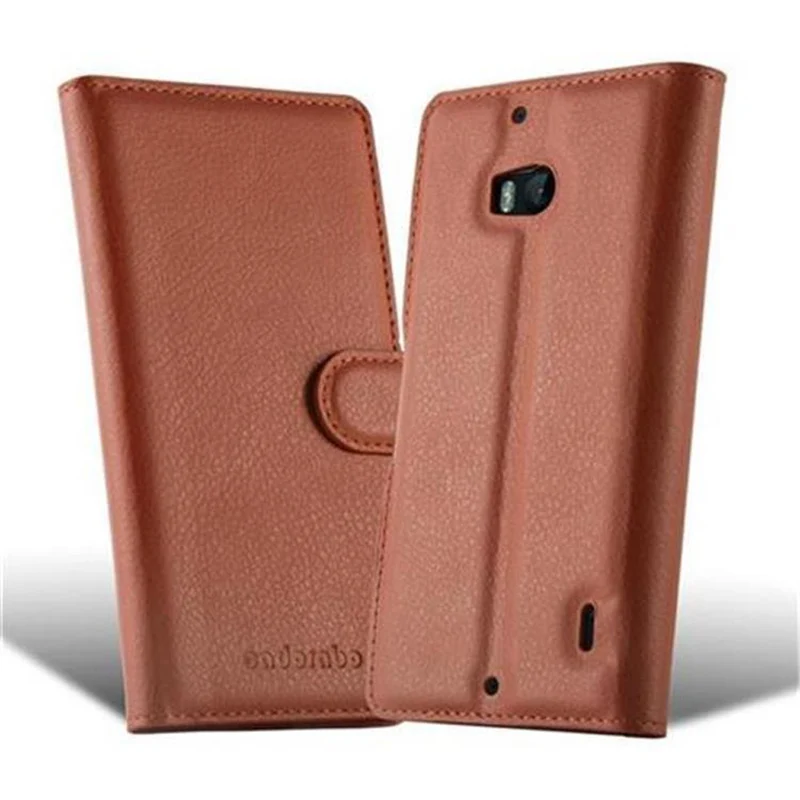 Cadorabo Hülle kompatibel mit Nokia Lumia 929 / 930 Schutzhülle mit Magnetverschluss, Standfunktion und Kartenfach
