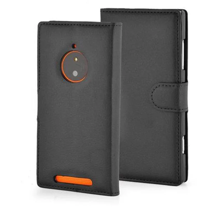 Cadorabo Hülle kompatibel mit Nokia Lumia 830 Schutzhülle mit Magnetverschluss, Standfunktion und Kartenfach