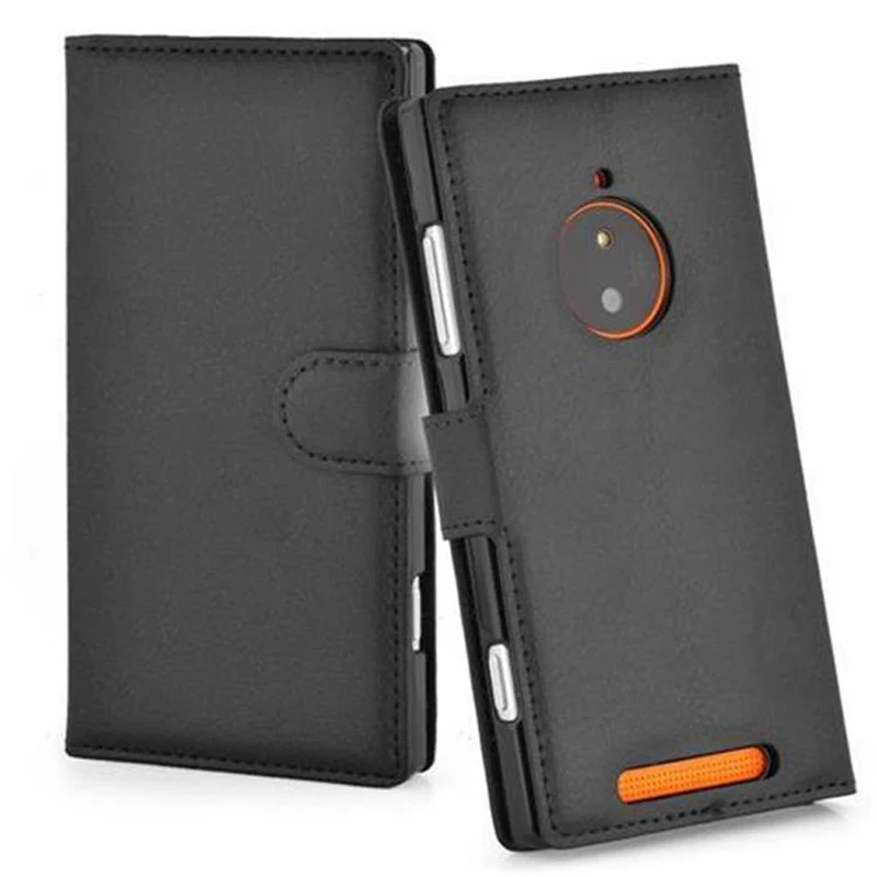 Cadorabo Hülle kompatibel mit Nokia Lumia 830 Schutzhülle mit Magnetverschluss, Standfunktion und Kartenfach