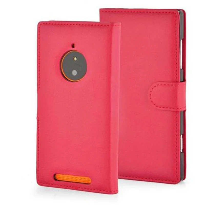 Cadorabo Hülle kompatibel mit Nokia Lumia 830 Schutzhülle mit Magnetverschluss, Standfunktion und Kartenfach