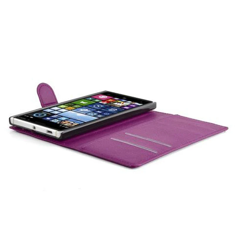 Cadorabo Hülle kompatibel mit Nokia Lumia 830 Schutzhülle mit Magnetverschluss, Standfunktion und Kartenfach