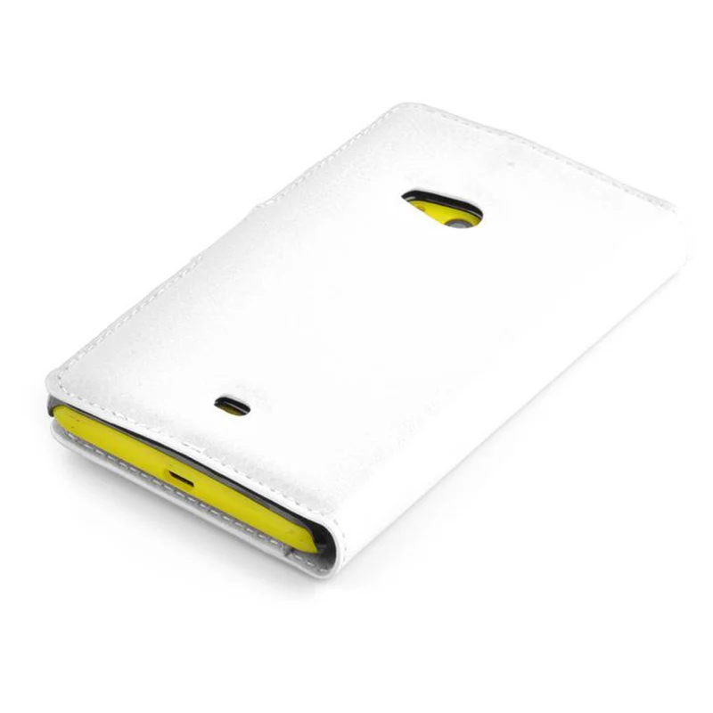 Cadorabo Hülle kompatibel mit Nokia Lumia 625 Schutzhülle mit Magnetverschluss, Standfunktion und Kartenfach